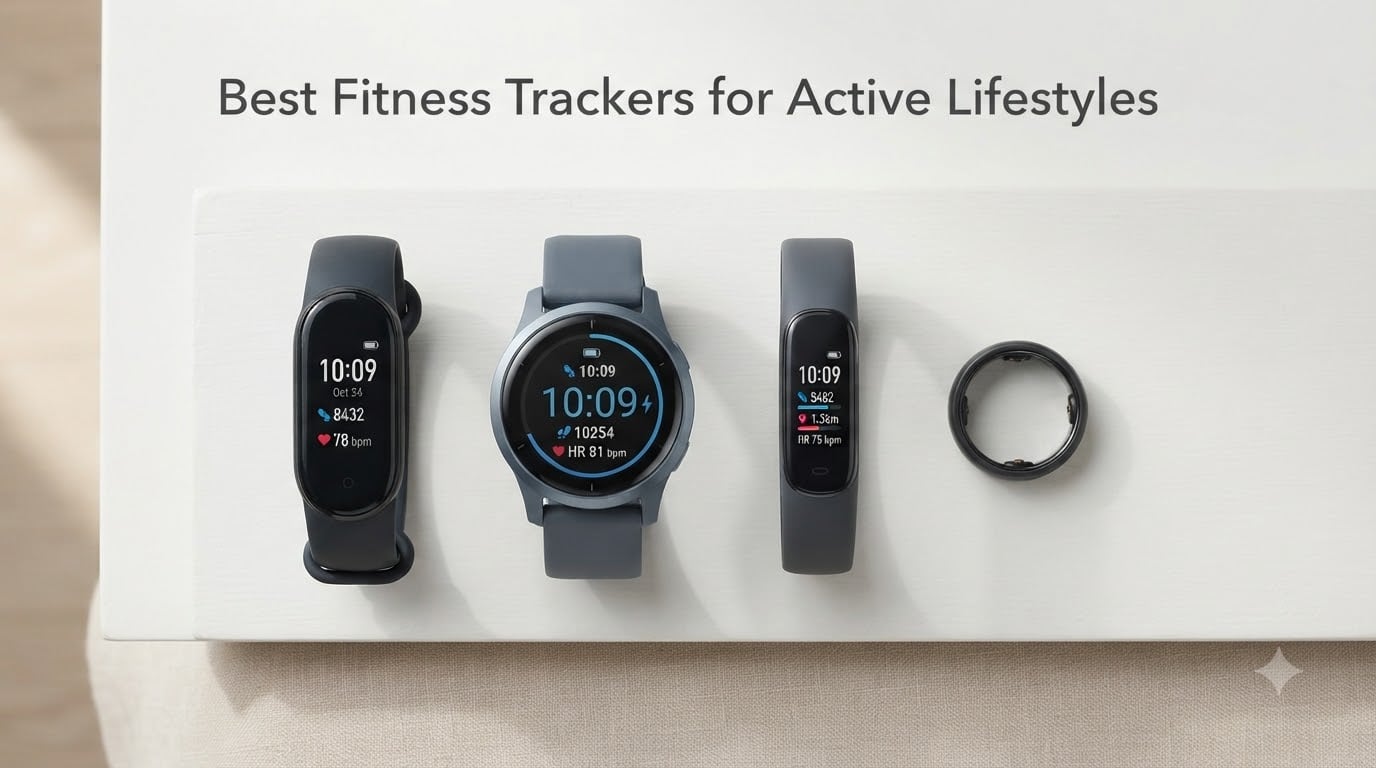 Best Fitness Trackers for Active Lifestyles