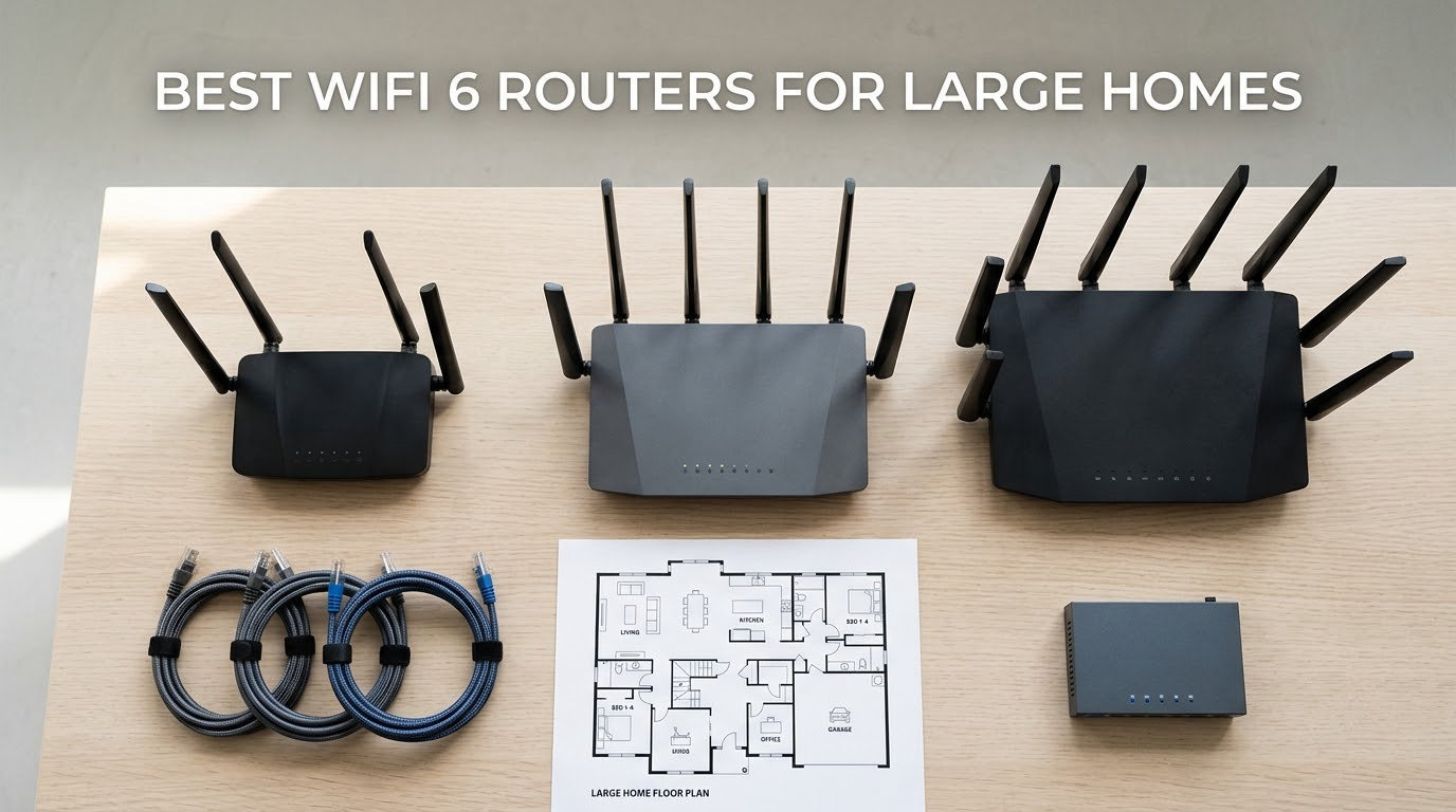 best wifi 6 routers for large homes