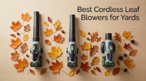 Best Cordless Leaf Blowers for Yards