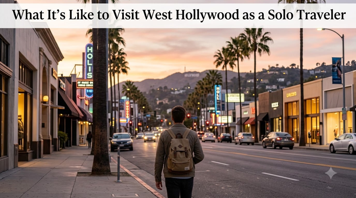 What It's Like to Visit West Hollywood as a Solo Traveler