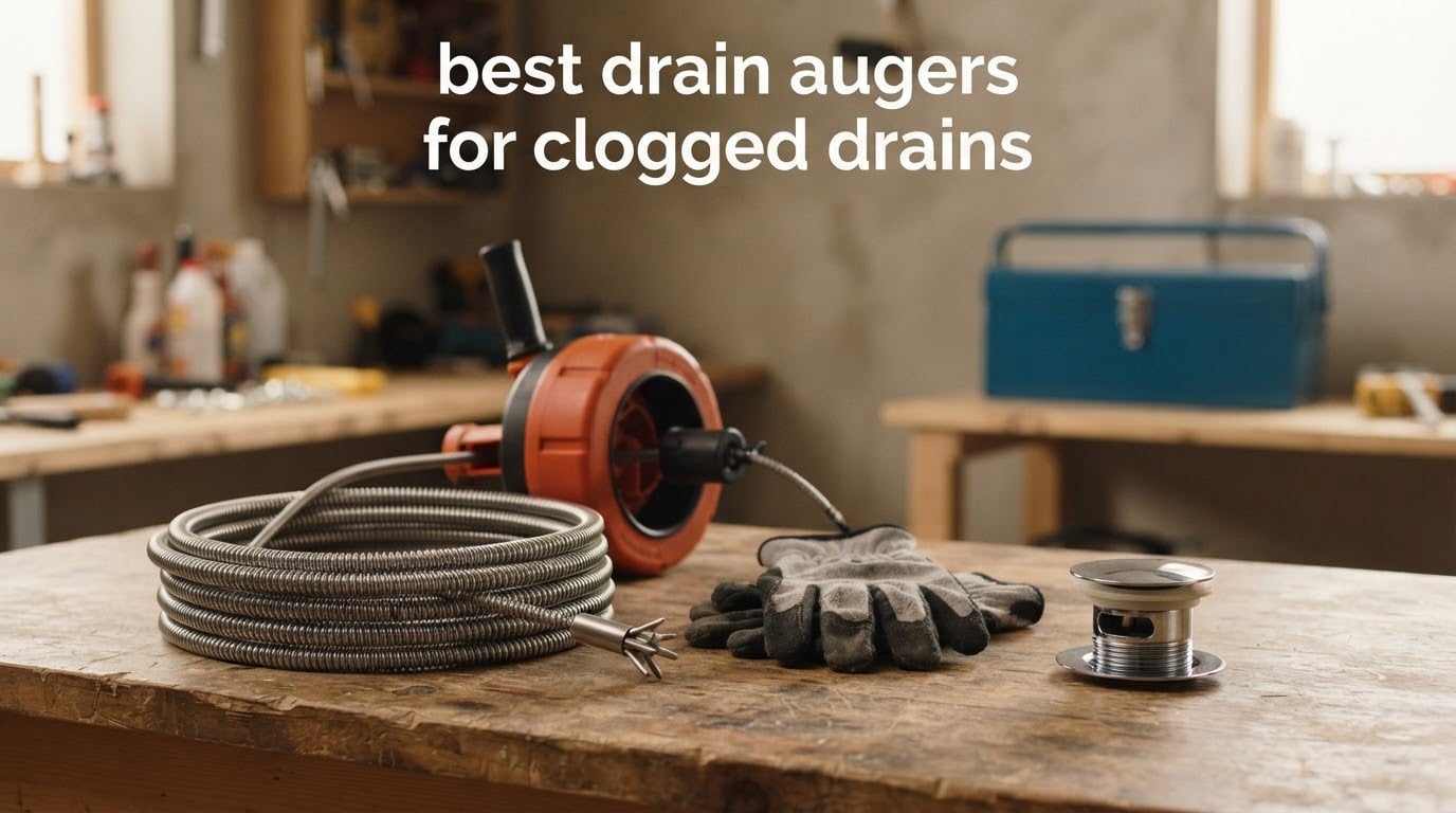 best drain augers for clogged drains