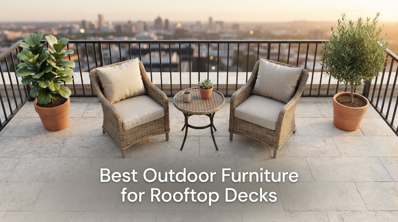 Best Outdoor Furniture for Rooftop Decks
