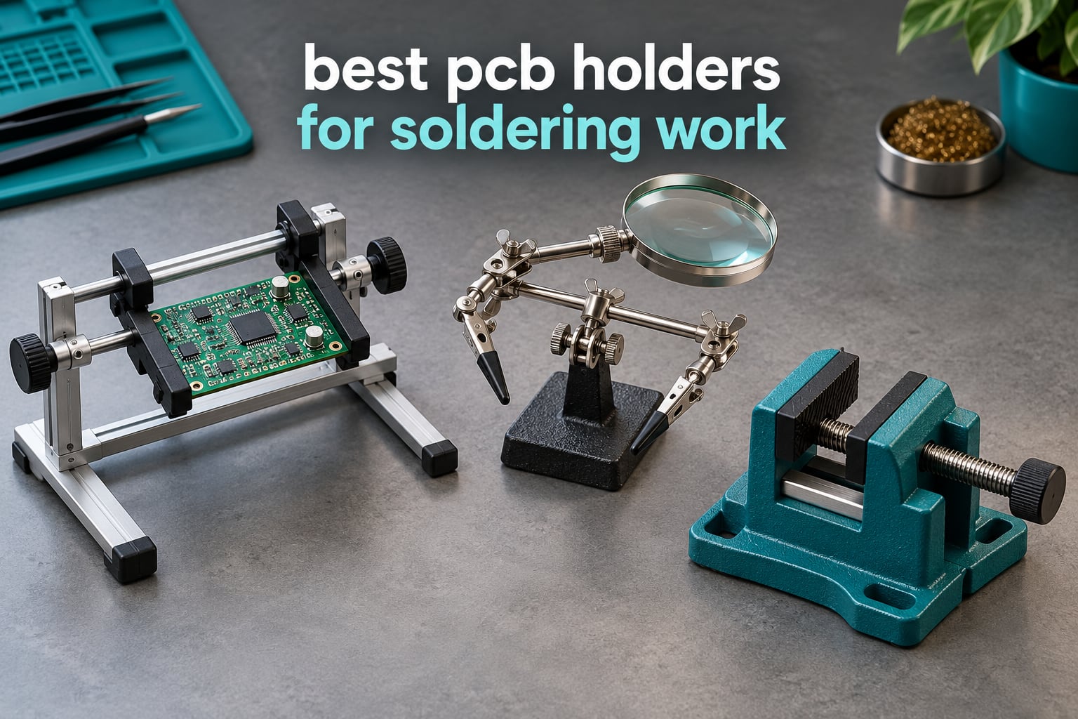 best pcb holders for soldering work