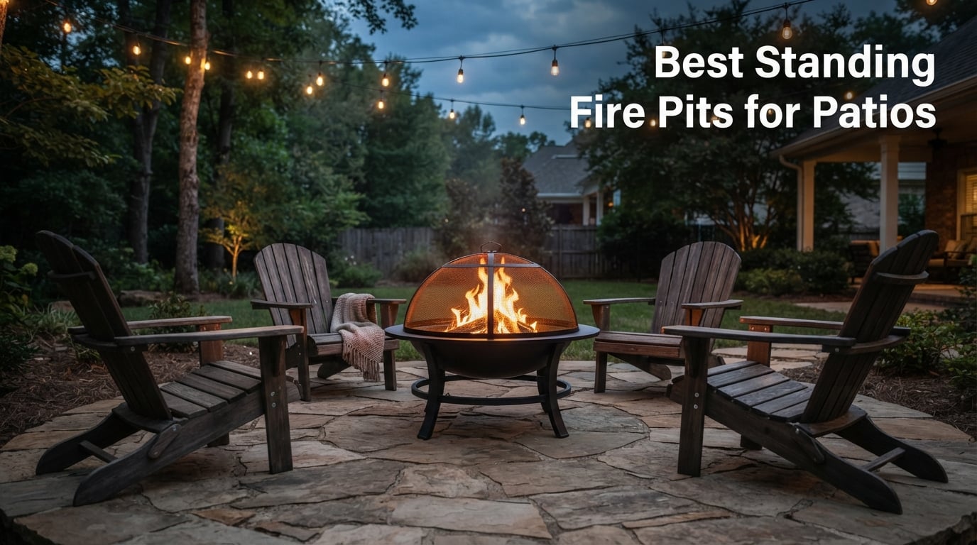 Best Standing Fire Pits for Patios