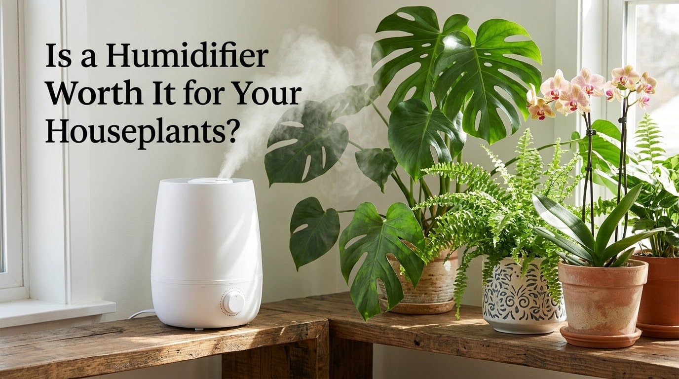 Is a Humidifier Worth It for Your Houseplants?