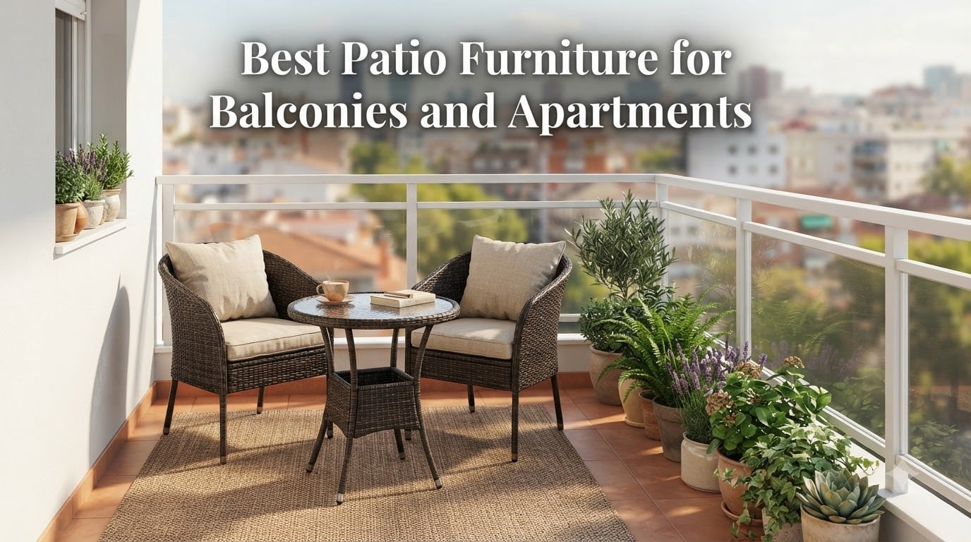 Best Patio Furniture for Balconies and Apartments