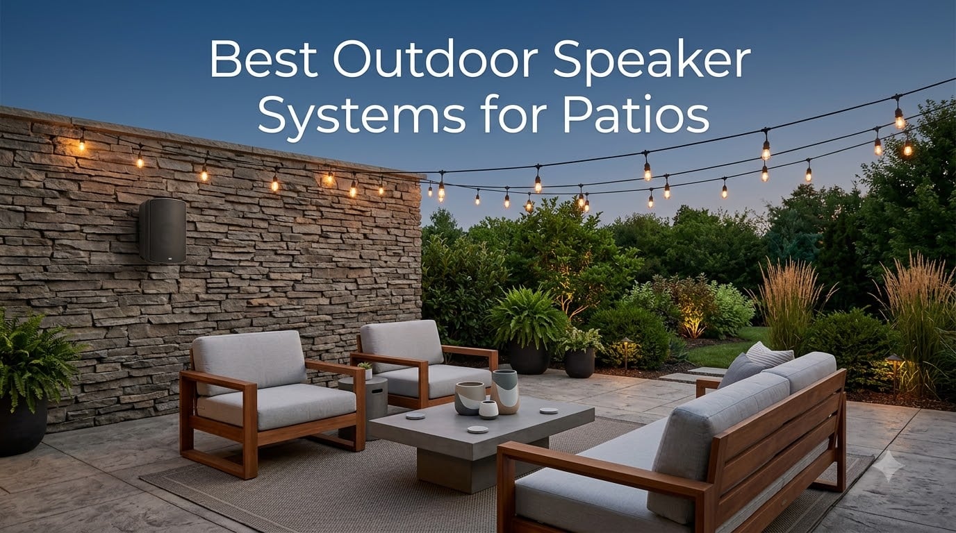 Best Outdoor Speaker Systems for Patios