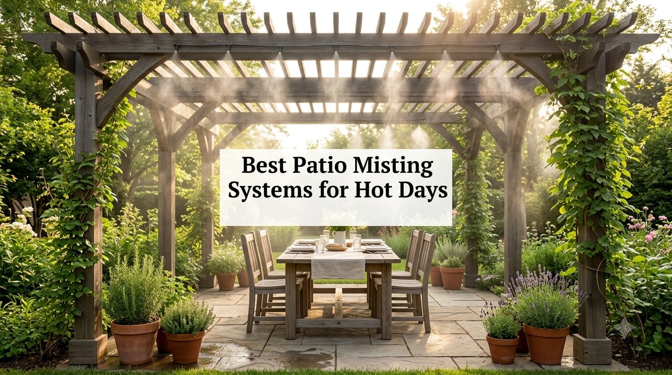 Best Patio Misting Systems for Hot Days
