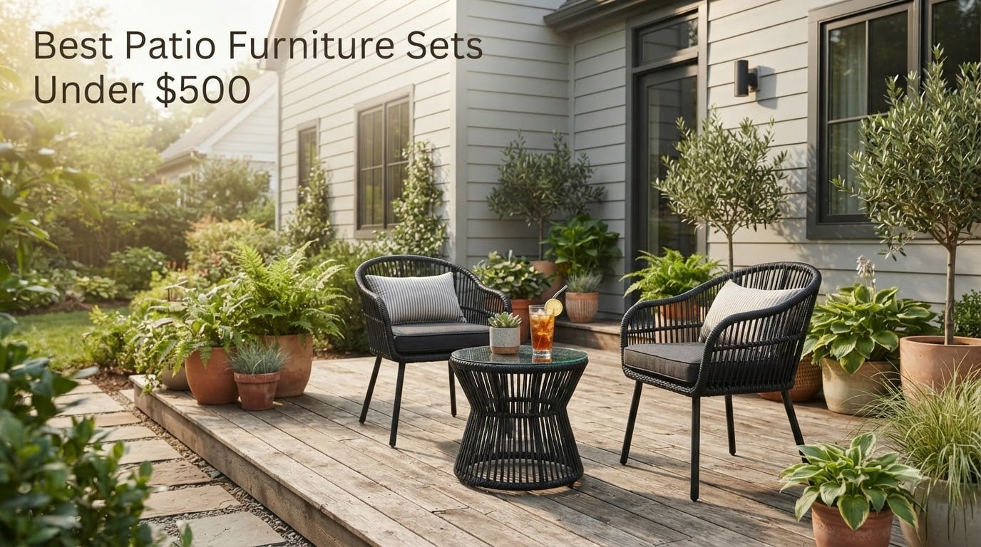 Best Patio Furniture Sets Under $500
