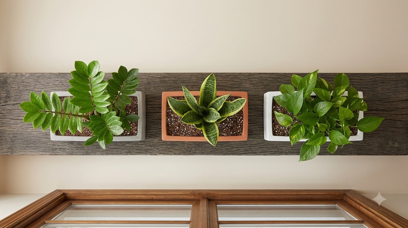 Best Low-Light Houseplants That Actually Survive Dark Rooms