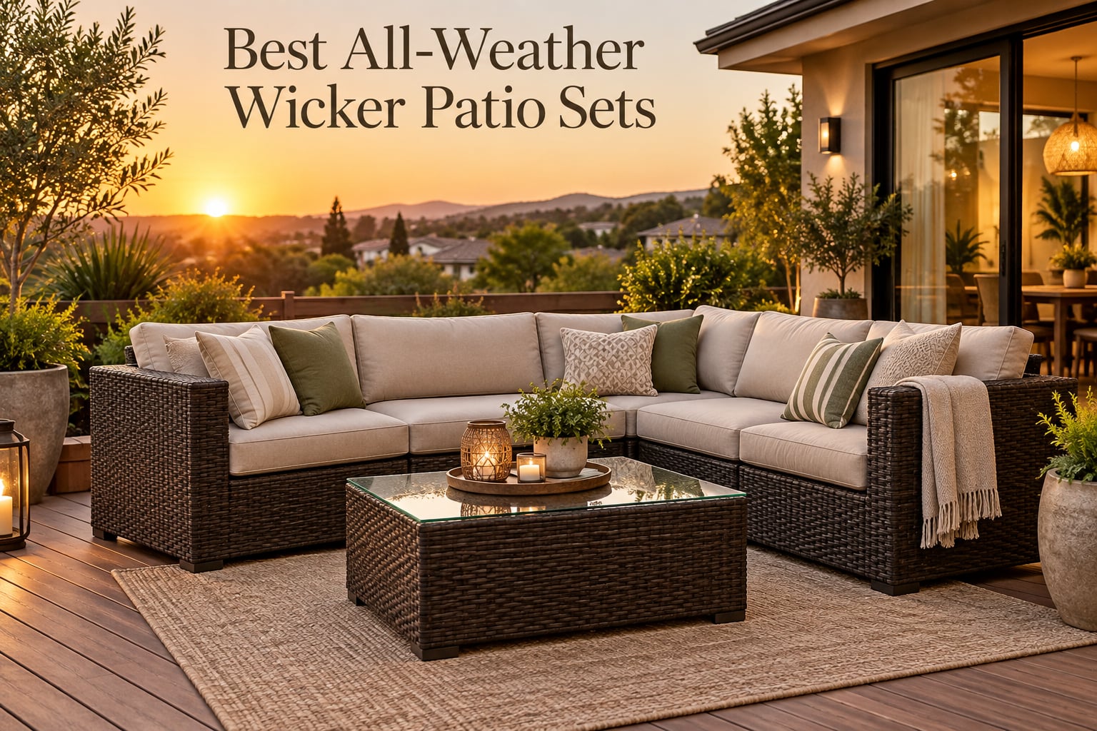 Best All-Weather Wicker Patio Sets