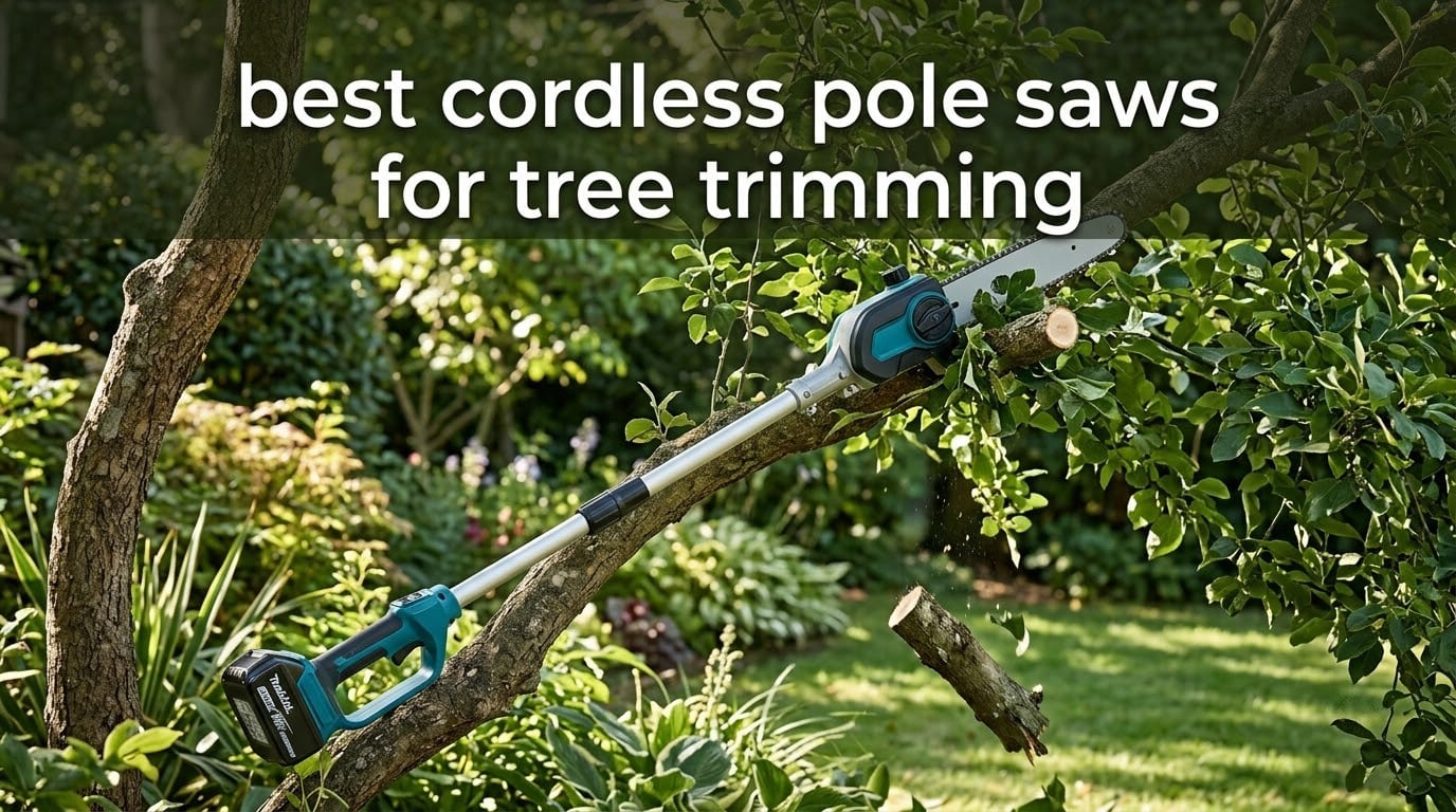 best cordless pole saws for tree trimming