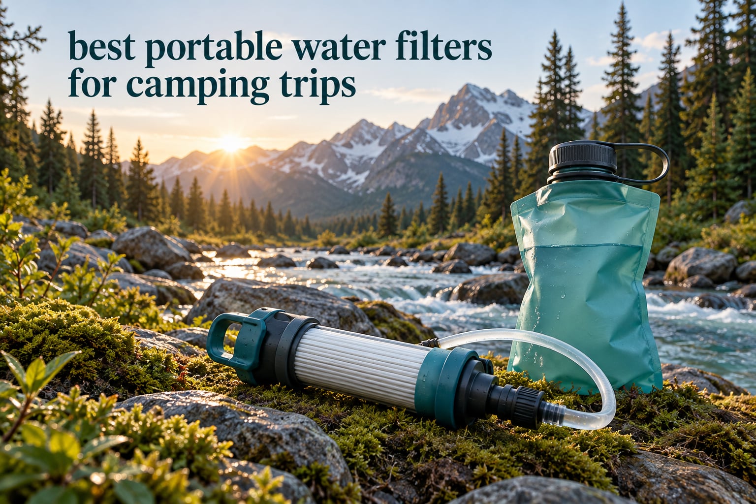 best portable water filters for camping trips