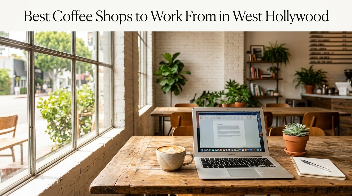 Best Coffee Shops to Work From in West Hollywood