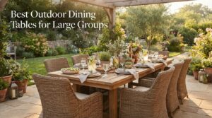 Best Outdoor Dining Tables for Large Groups