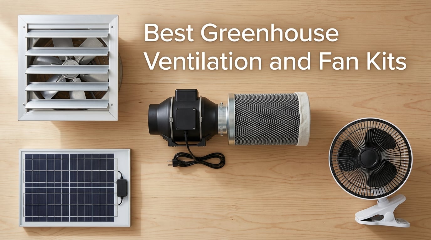 Best Greenhouse Ventilation and Fan Kits