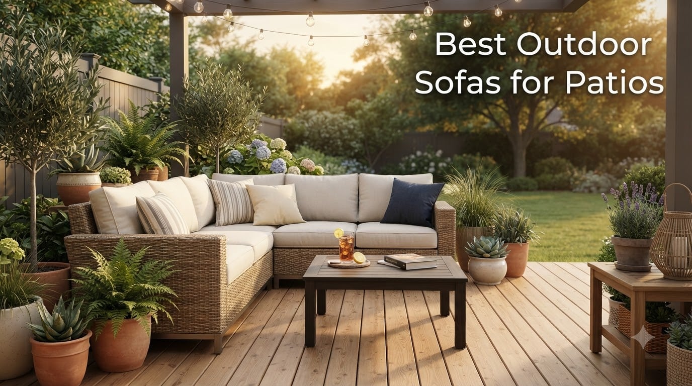 Best Outdoor Sofas for Patios