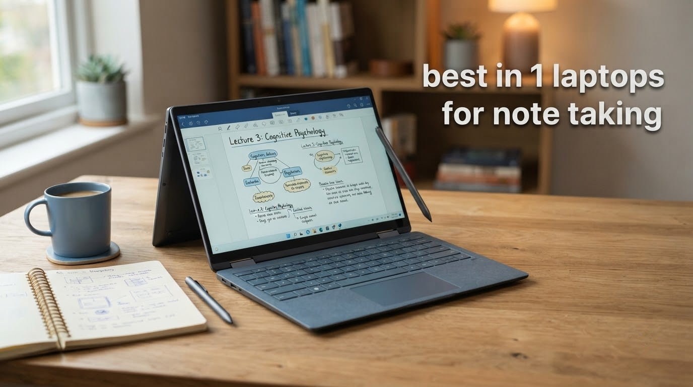 best 2 in 1 laptops for note taking