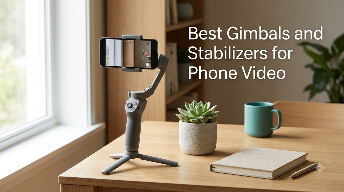 Best Gimbals and Stabilizers for Phone Video