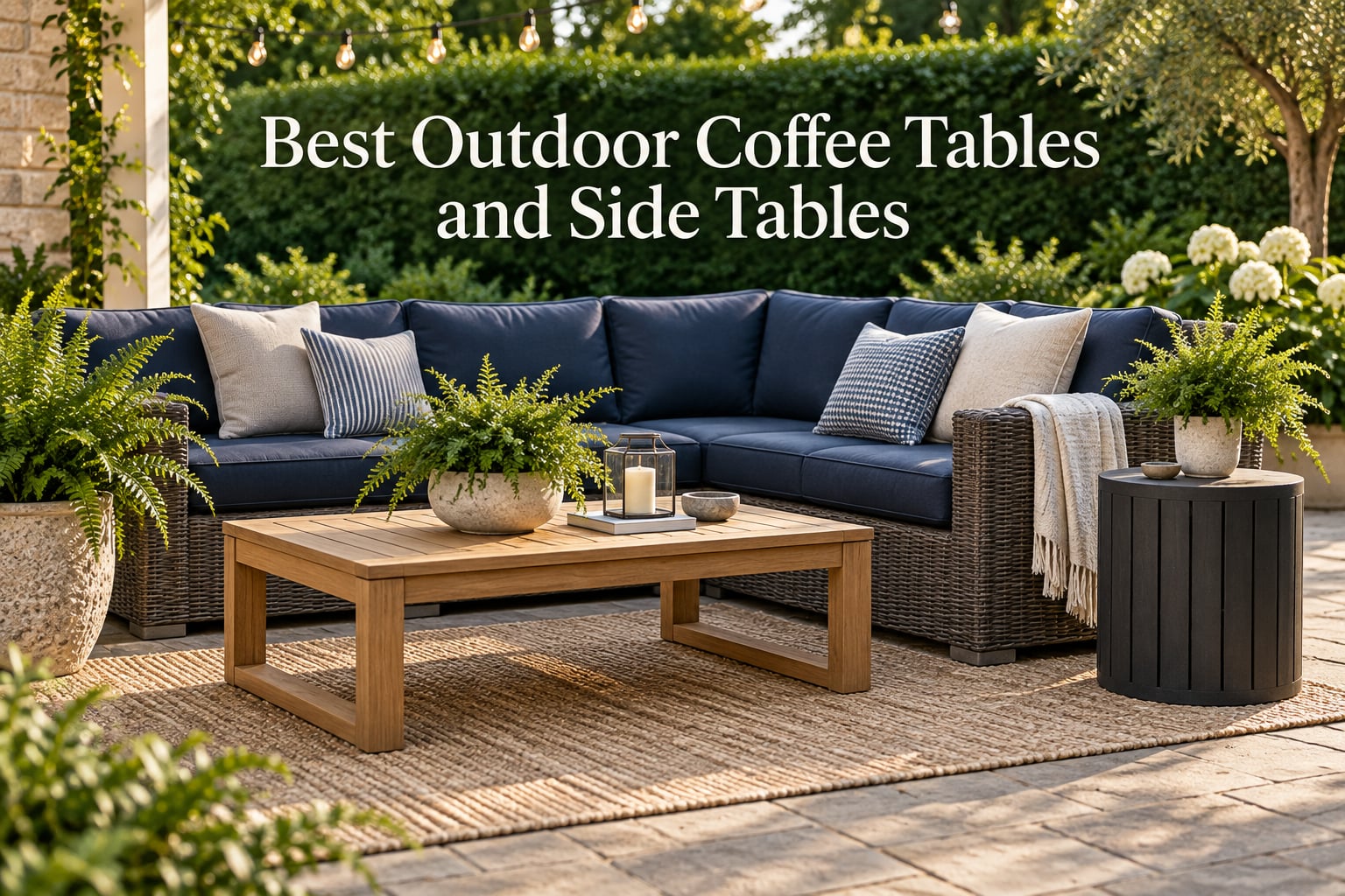 Best Outdoor Coffee Tables and Side Tables