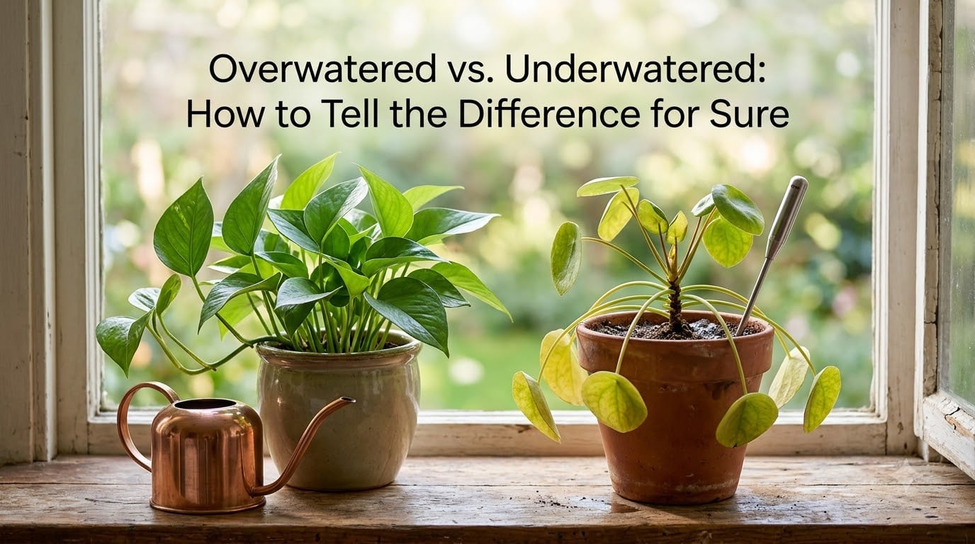 Overwatered vs. Underwatered: How to Tell the Difference for Sure