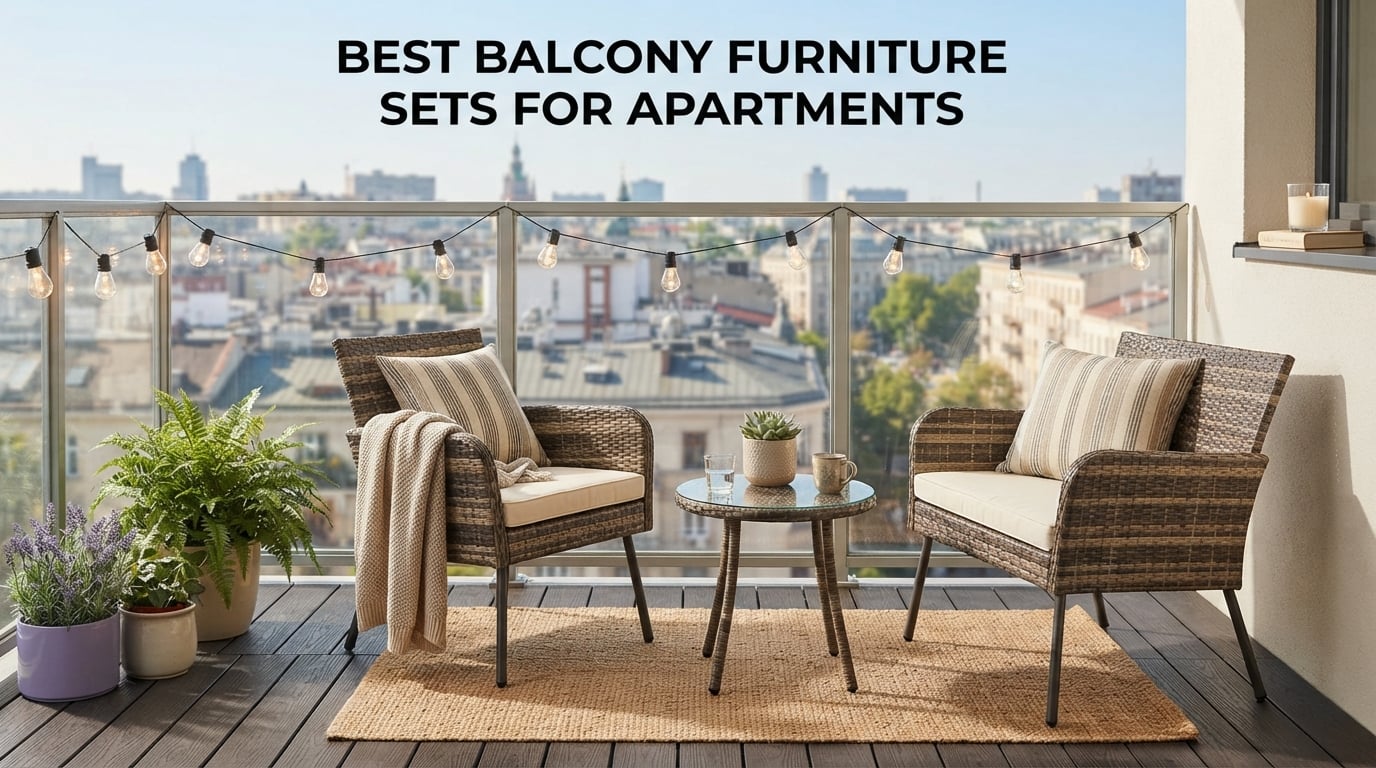 Best Balcony Furniture Sets for Apartments