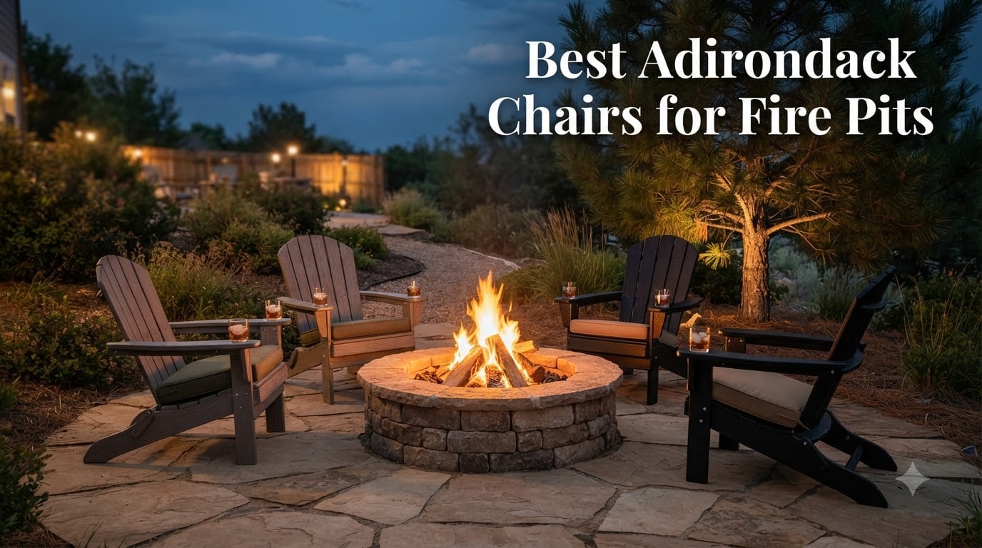 Best Adirondack Chairs for Fire Pits