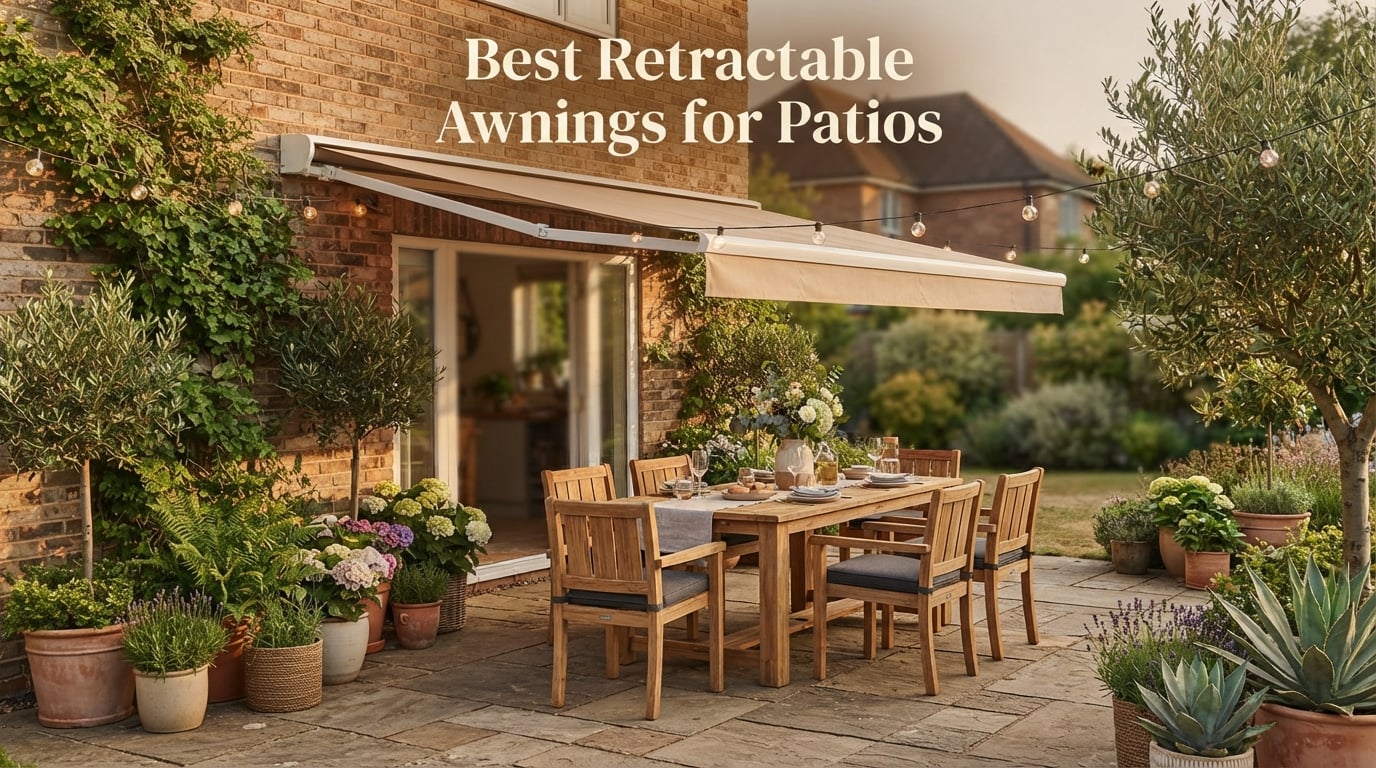 Best Retractable Awnings for Patios