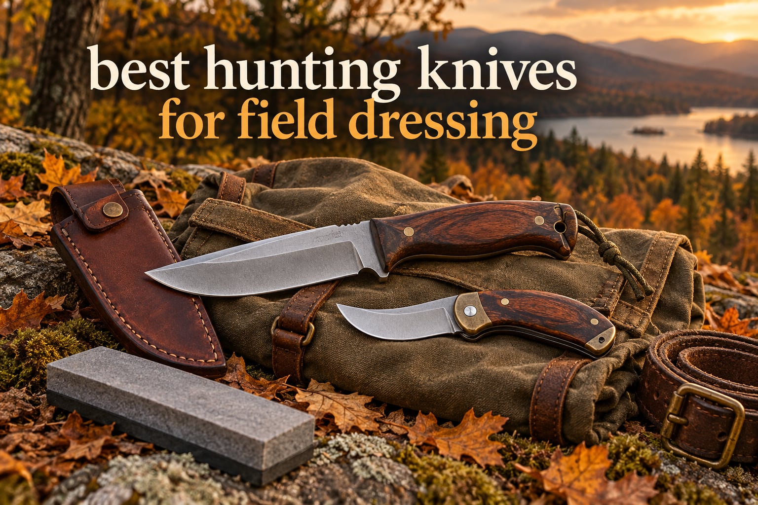 best hunting knives for field dressing