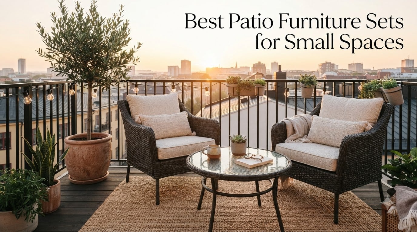 Best Patio Furniture Sets for Small Spaces
