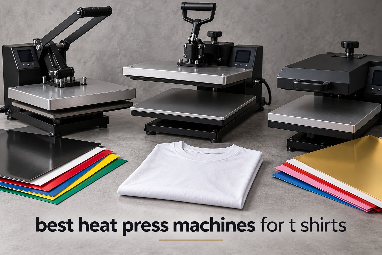 best heat press machines for t shirts