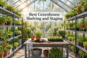 Best Greenhouse Shelving and Staging