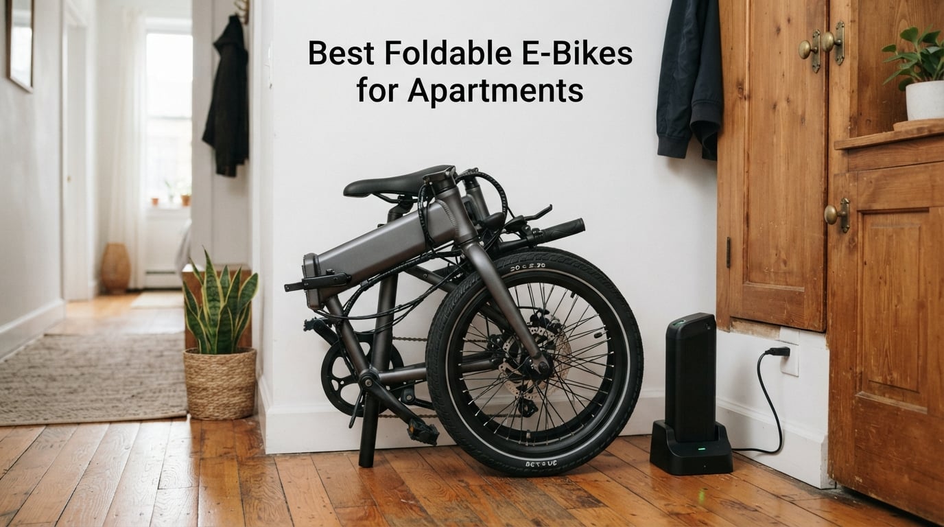 Best Foldable E-Bikes for Apartments
