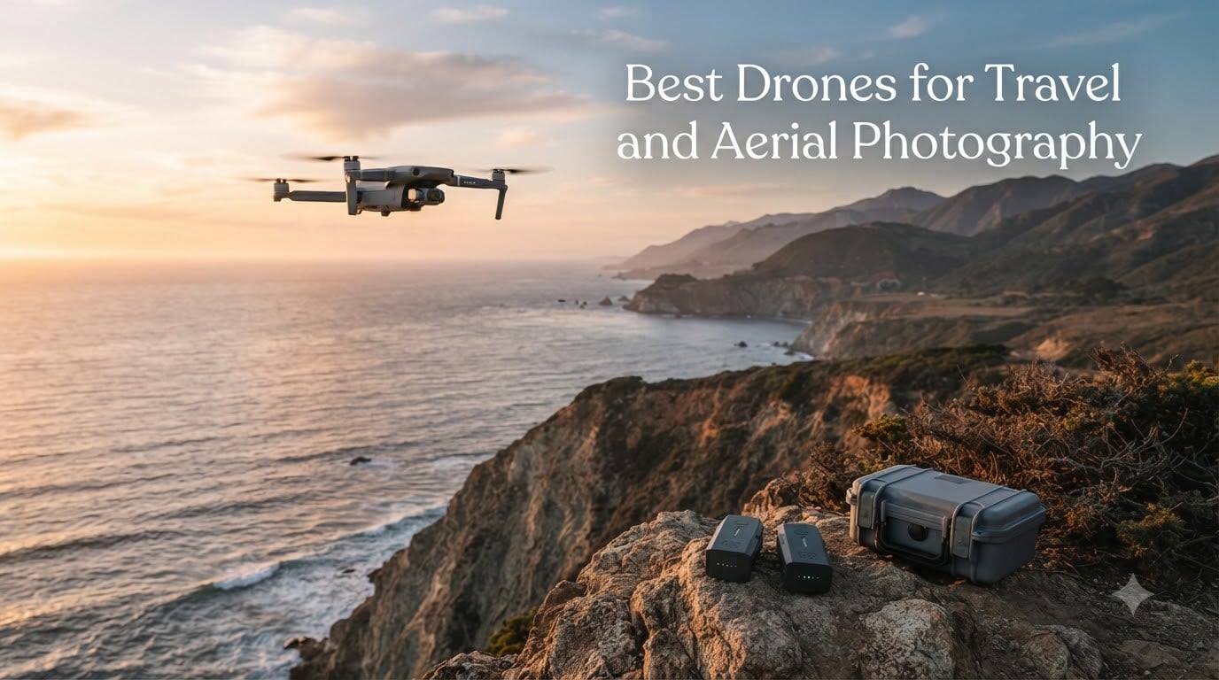 Best Drones for Travel and Aerial Photography