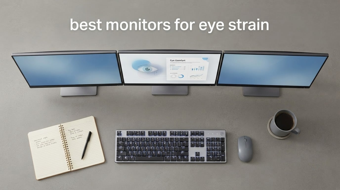 best monitors for eye strain