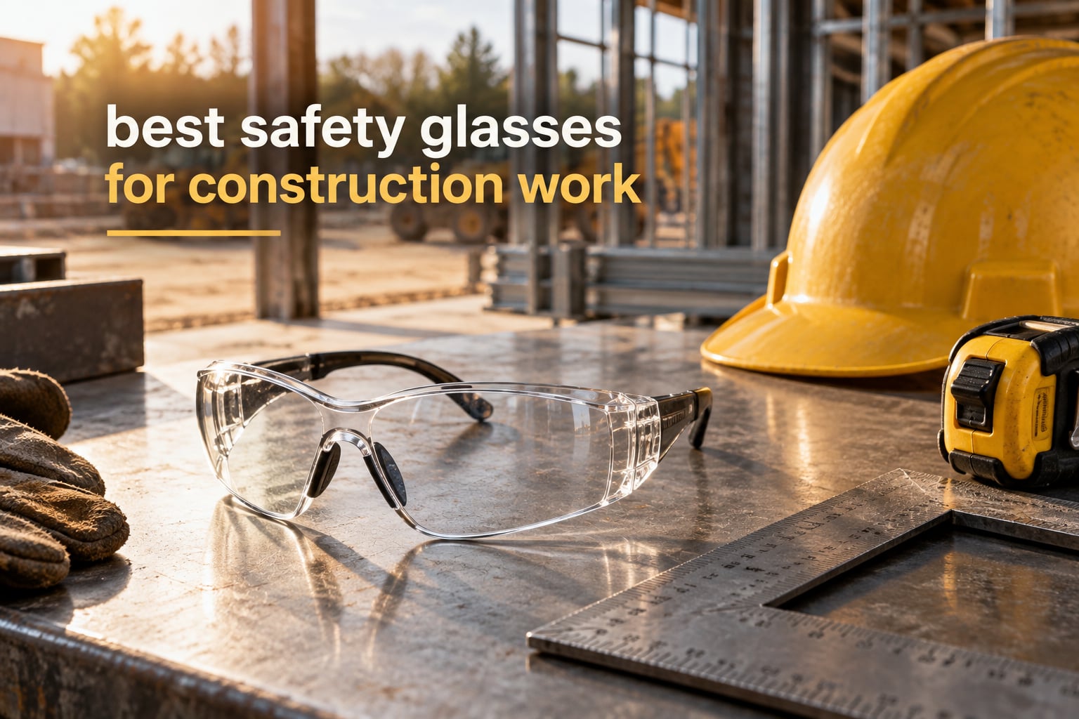best safety glasses for construction work