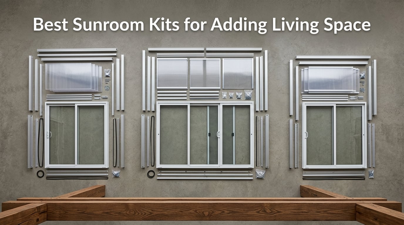 Best Sunroom Kits for Adding Living Space