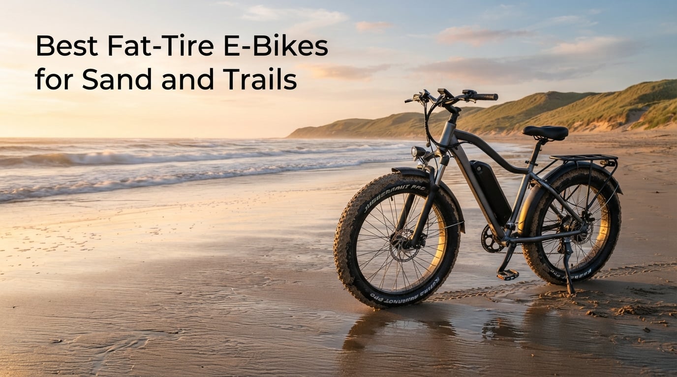 Best Fat-Tire E-Bikes for Sand and Trails