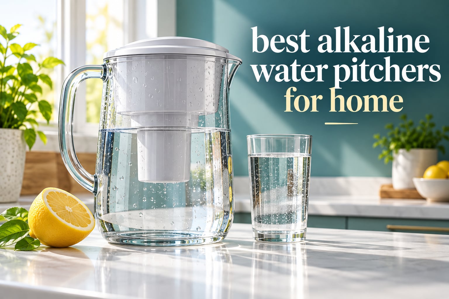 best alkaline water pitchers for home