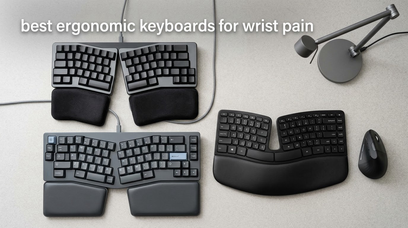 best ergonomic keyboards for wrist pain