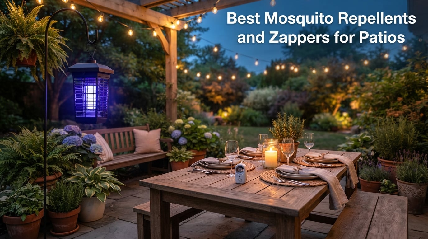 Best Mosquito Repellents and Zappers for Patios