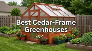 Best Cedar-Frame Greenhouses