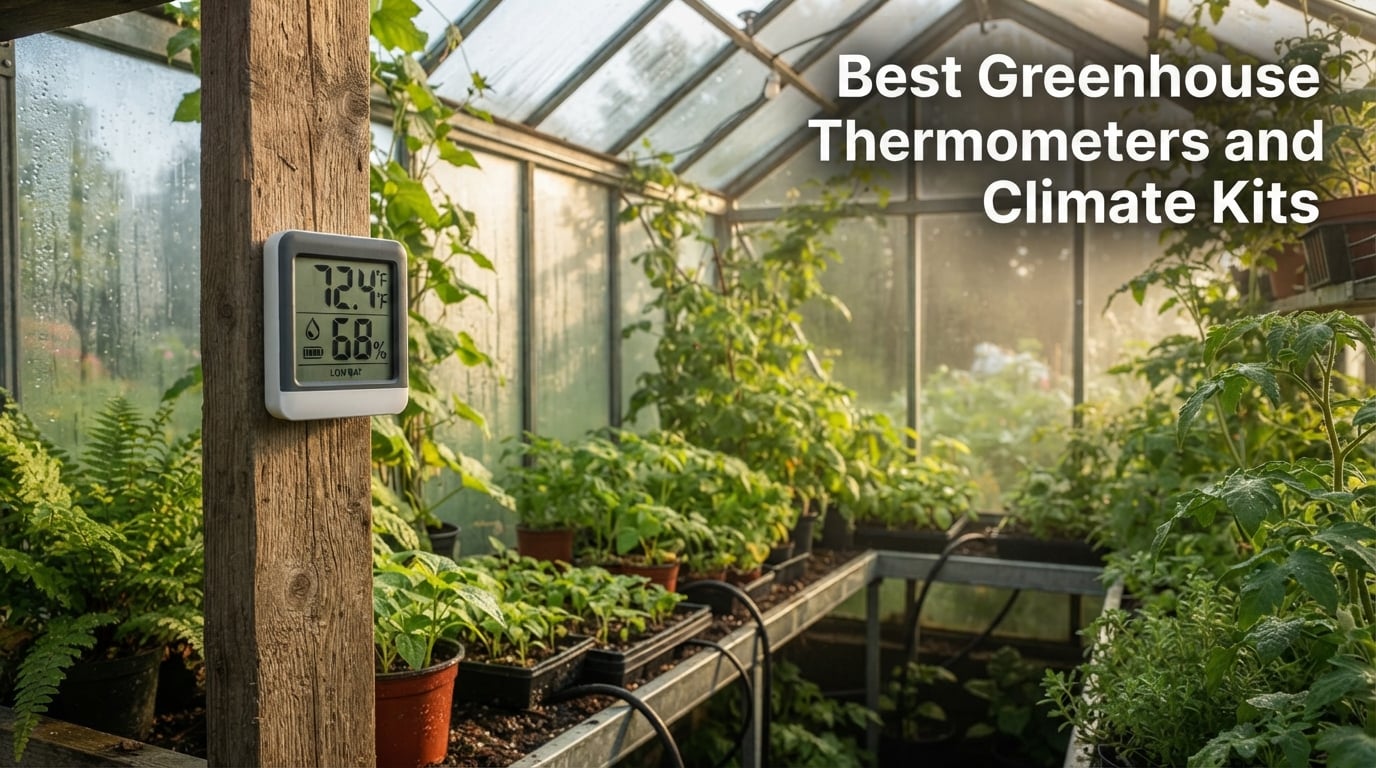 Best Greenhouse Thermometers and Climate Kits