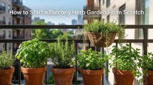 How to Start a Balcony Herb Garden From Scratch