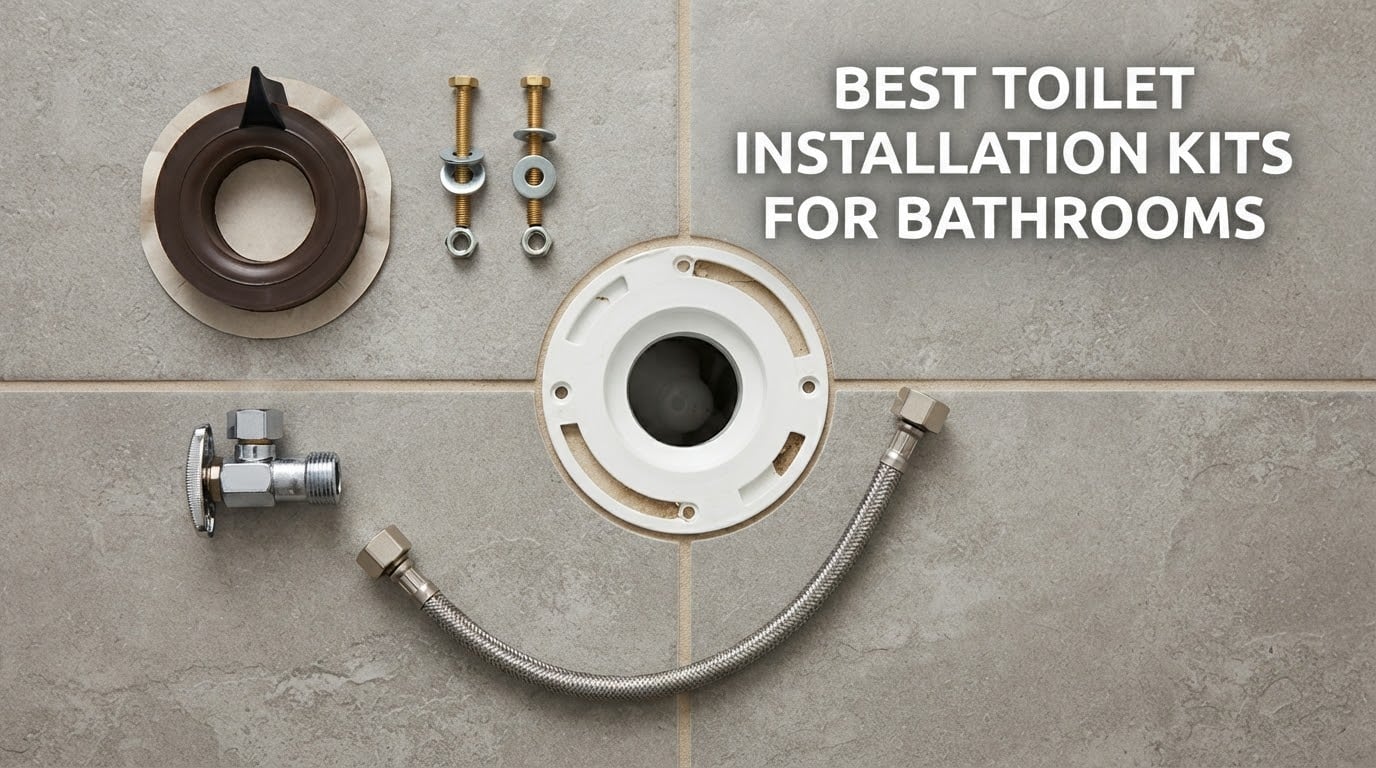 best toilet installation kits for bathrooms