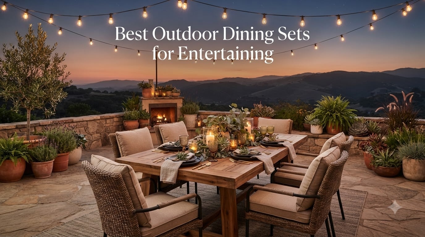 Best Outdoor Dining Sets for Entertaining