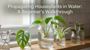 Propagating Houseplants in Water: A Beginner's Walkthrough