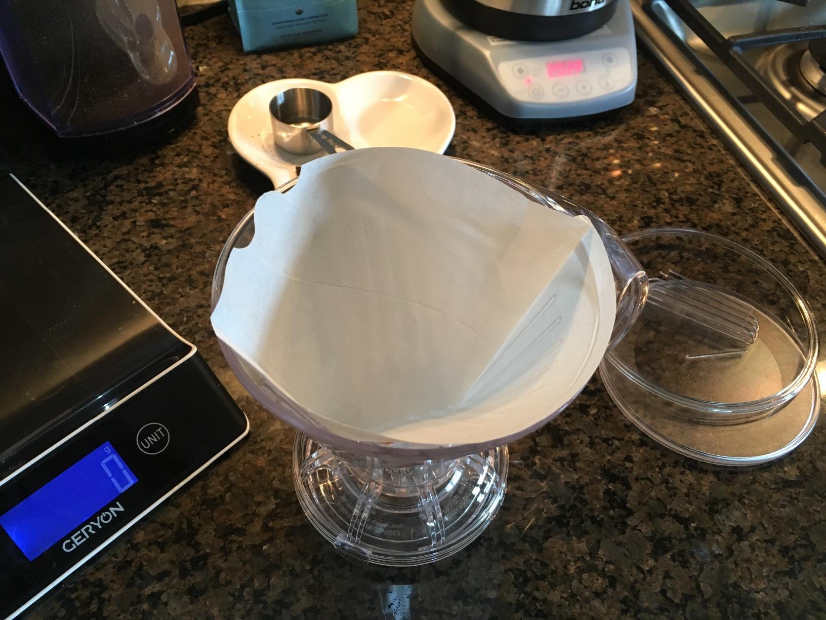 Clever Coffee Dripper | Large 18 oz | Cloud | BPA-Free | 100 Filters customer photo 1
