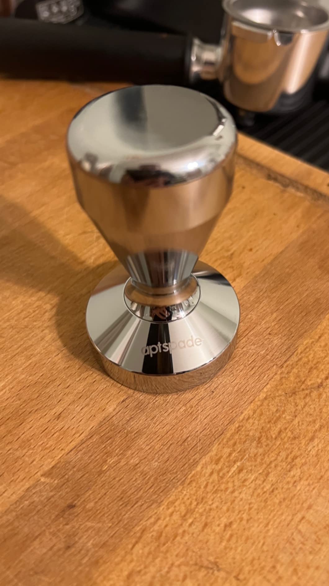 51mm Espresso Tamper, Solid Aluminum Alloy Coffee Tamper for 51mm Portafilter Espresso Machines customer photo 2