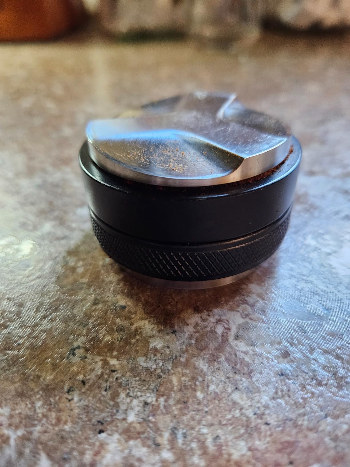 MATOW 53mm Coffee Distributor and Tamper, Dual Head Coffee Leveler Compatible with Breville 54mm Portafilter, Adjustable Depth- Professional Espresso Hand Tampers customer photo 2